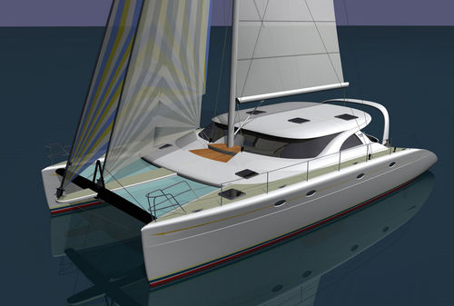 Catamaran - Lidgard 53'  - Pedigree Cats - cruising / with enclosed cockpit
