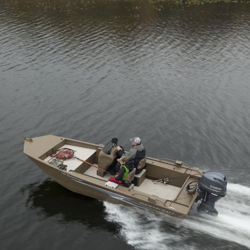 Outboard bay boat - Sportsman 1660 Pro - Smoker Craft - center console ...