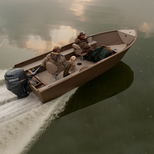 Outboard jon boat - 1232 - Smoker Craft - sport-fishing / 2-person max.
