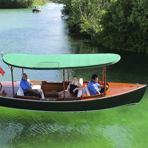 Inboard small boat - Trouve - Budsin Electric Boats - electric / recreational / for recreation centers