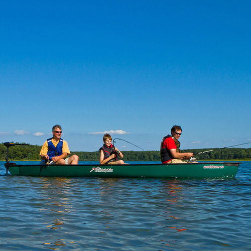 Recreational canoe MACKINAW SS KL Outdoor 3person / polyethylene