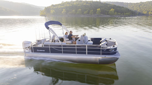 Multihull pontoon boat - A'Lure 23CC - Landau Boats - outboard / tri-tube / open
