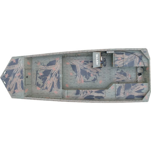 Outboard jon boat - DXS 2072 SLD - SeaArk Boats - open / side console / hunting