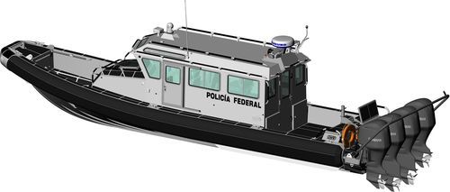 Patrol boat - SAFE 38 - Safe Boats - outboard / aluminum