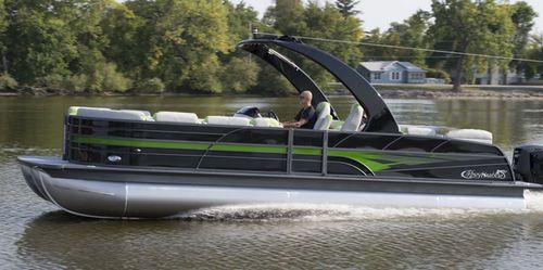 Outboard pontoon boat - Skye SA - Misty Harbor - 14-person max. / 11-person max.