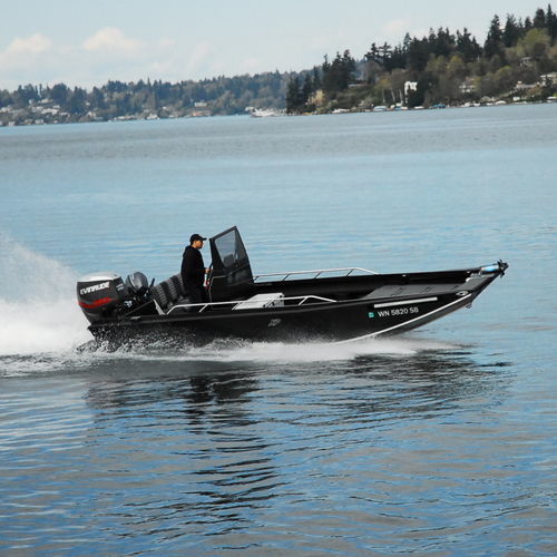 Outboard runabout - XP series - Wooldridge - dual-console / open / sport-fishing