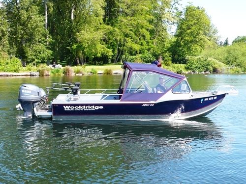 Outboard day fishing boat - 20' SPORT OFFSHORE - Wooldridge - open / dual-console / offshore