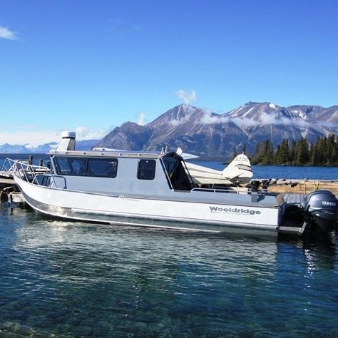 Outboard day fishing boat - 23' SS PILOTHOUSE - Wooldridge - twin ...