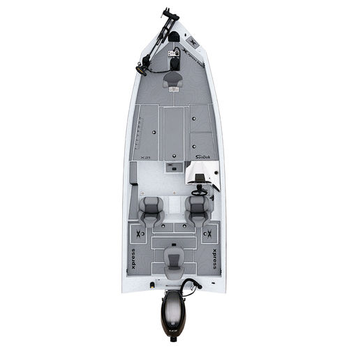 Outboard bass boat - X21 Pro  - Xpress - side console / sport-fishing / 4-person max.