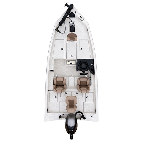 Outboard bass boat - X17 Pro - Xpress - side console / sport-fishing / 4-person max.