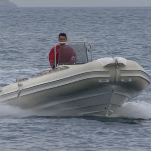 Outboard inflatable boat - 621  - Mostro - rigid / center console / offshore