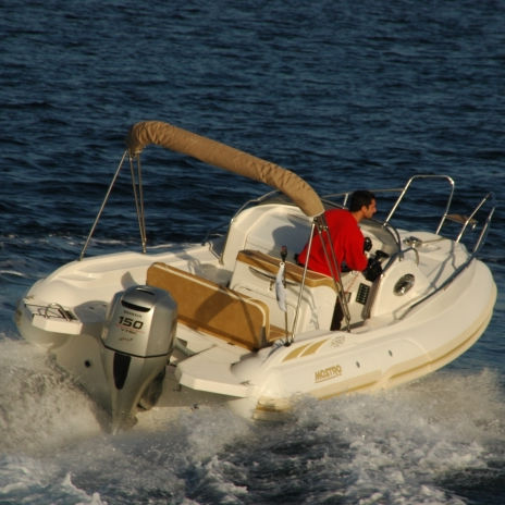 Outboard inflatable boat - Spirit 550  - Mostro - rigid / center console / sport
