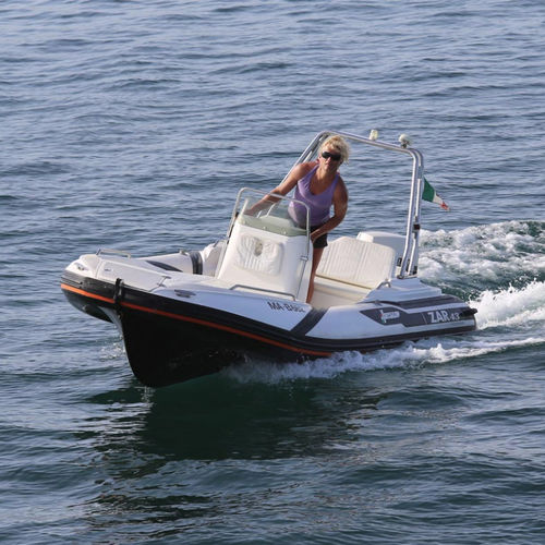Outboard inflatable boat - 43 - Zar Formenti - rigid / open / center console
