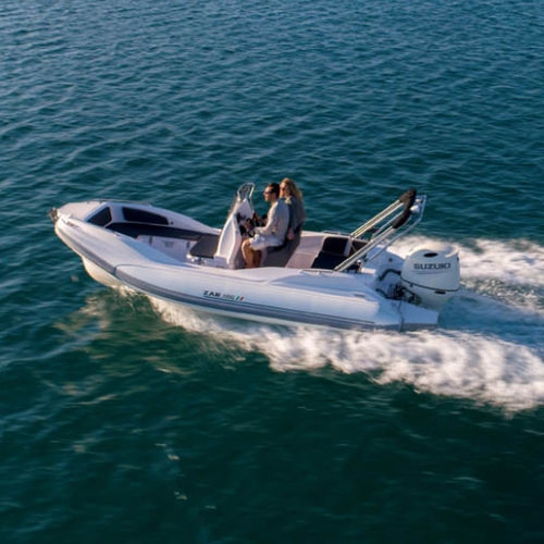 Outboard inflatable boat - 59 SL - Zar Formenti - rigid / open / side console