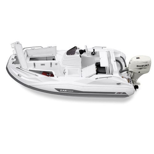 Outboard inflatable boat - ZF-2 - Zar Formenti - rigid / open / side console