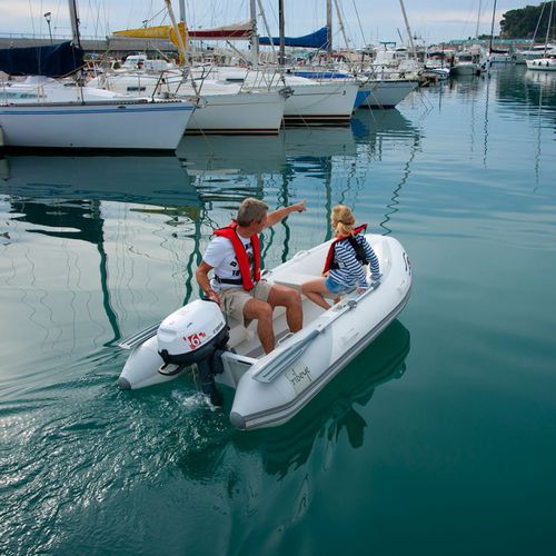 Outboard inflatable boat - TL 260 - Ribeye - rigid / aluminum / 4-person max.
