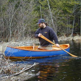 Multi-use canoe - THE WHISPER - Northwoods - 2-person / wooden