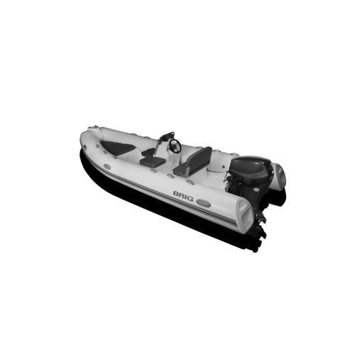 Outboard inflatable boat - FALCON 480 - Brig - rigid / open / side console