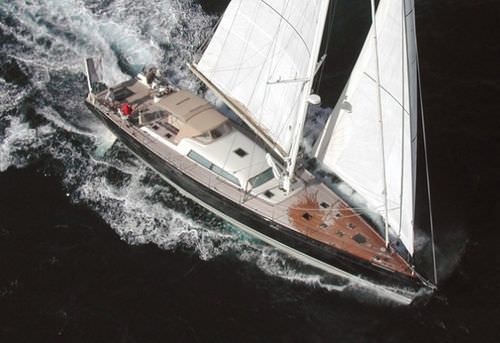 Cruising sailing yacht - GY75 - Garcia Yachts - with open transom / aluminum