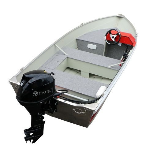 Work boat - 450 SC - MARINE - outboard / aluminum