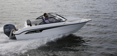 Outboard runabout - R5 - Finnmaster Boats Oy - dual-console / open / aluminum
