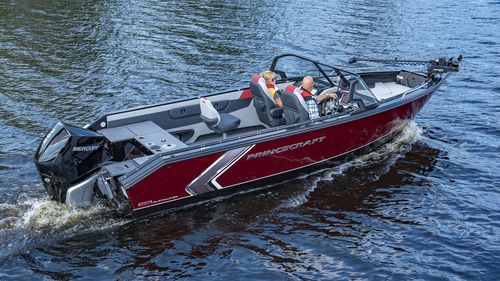 Outboard bay boat - PLATINUM SE 227 - Bateaux Princecraft - gas / dual-console / open