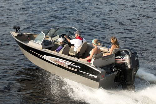 Outboard bay boat - SPORT 172 - Bateaux Princecraft - dual-console ...