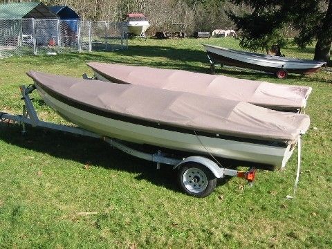 Motor boat protective cover - Gig Harbor