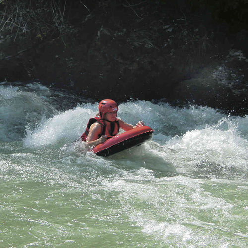 Mattress water toy - HYDROSPEED - Grabner GMBH, Austria - for recreation centers / inflatable