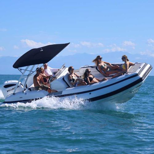 Outboard inflatable boat - 22 - Walker Bay Boats - RIB / open / side console