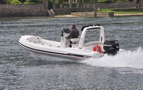 Outboard inflatable boat - twenty - Mar.co - rigid / center console / open