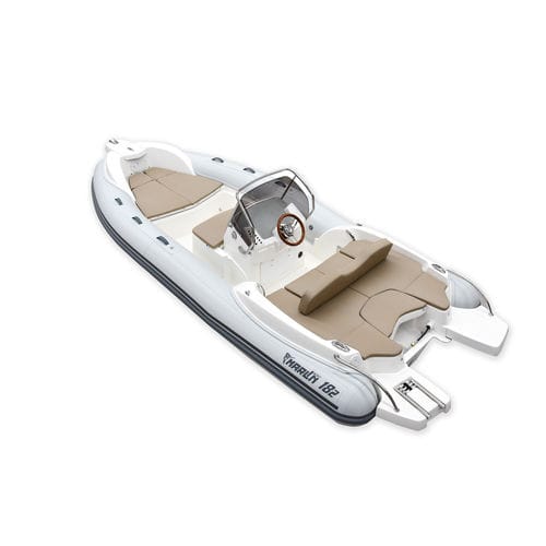 Outboard inflatable boat - 182 - Marlin - rigid / center console / 8-person max.