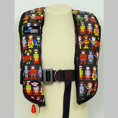 Inflatable life jacket - Super Heroes - Seasafe Systems Ltd - 150 N / ISO12402-3 / ISO12401