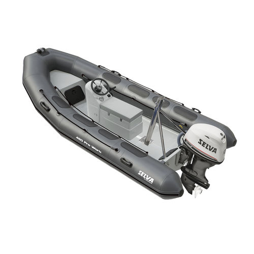 Work boat - 450 PRO - Selva Marine - Ribs - outboard / rigid hull