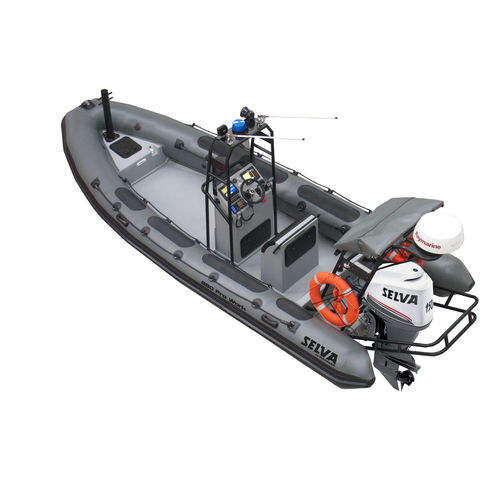 Patrol boat - 660 PRO - Selva Marine - Ribs - work boat / outboard / rigid hull