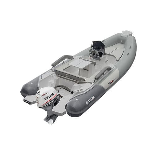 Outboard inflatable boat - 19 LV PLUS - Selva Marine - Ribs - rigid / open / center console