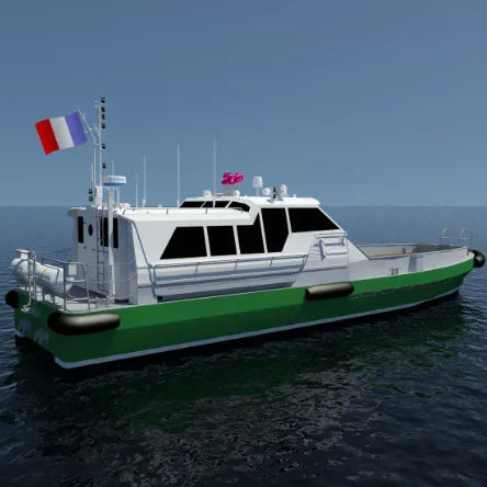Crew boat - SURFER 190 - Chantiers Allais - inboard / aluminum