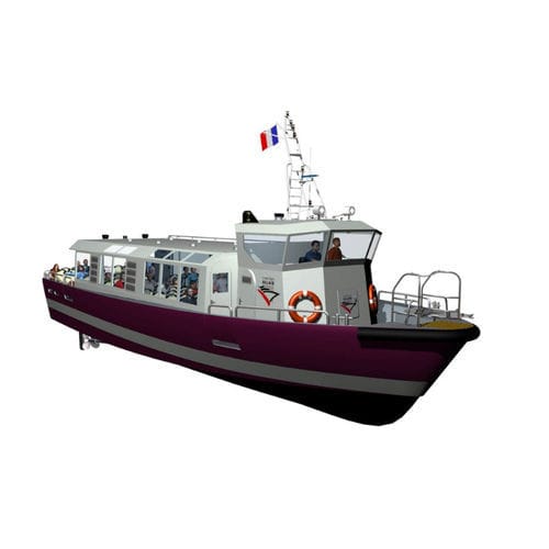 Passenger boat - SEATRAVELLER 1800 - Chantiers Allais - inboard waterjet / aluminum
