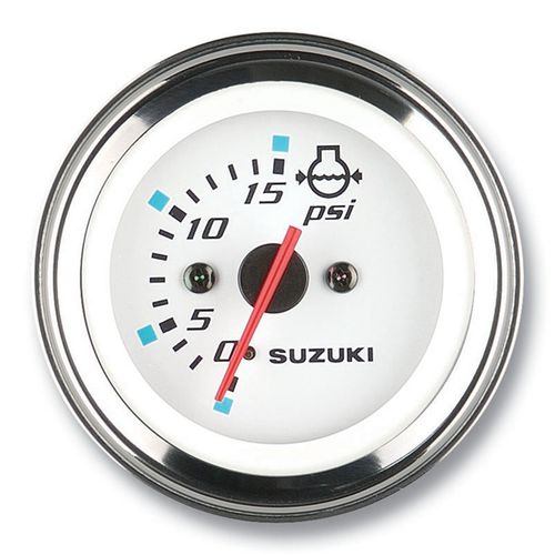 Boat indicator - 34650-93J33  - Suzuki Marine - water pressure / analog