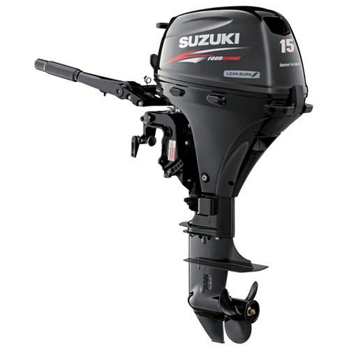 Outboard motor - DF15A - Suzuki Marine - gasoline / boating / portable
