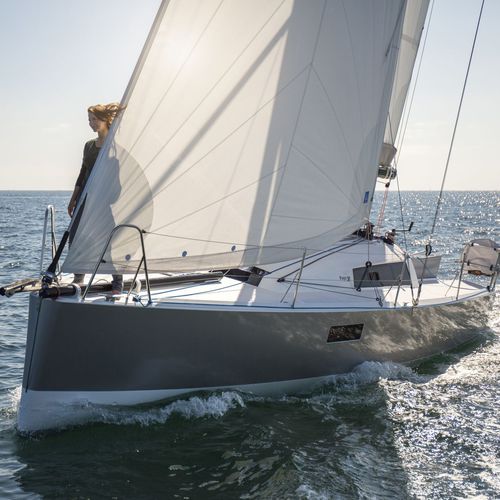 Cruising sailboat - 30 - POGO STRUCTURES - 2-cabin / 6-berth / fiberglass