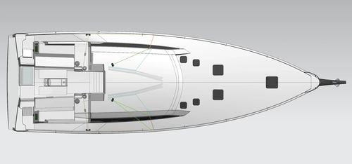 Fast cruising sailboat - 50-2 - POGO STRUCTURES - racing / 3-cabin / 4-cabin