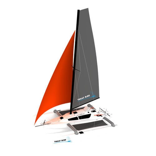 Trimaran - 8.5 - Tricat - cruising-racing / with bowsprit