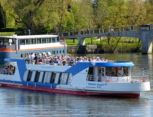 Passenger boat - PALISSY lll - Chantier Naval Delavergne - inboard / aluminum / rigid hull