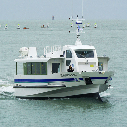 Passenger boat - LE SAINTONGEAIS - Chantier Naval Delavergne - inboard / aluminum / rigid hull
