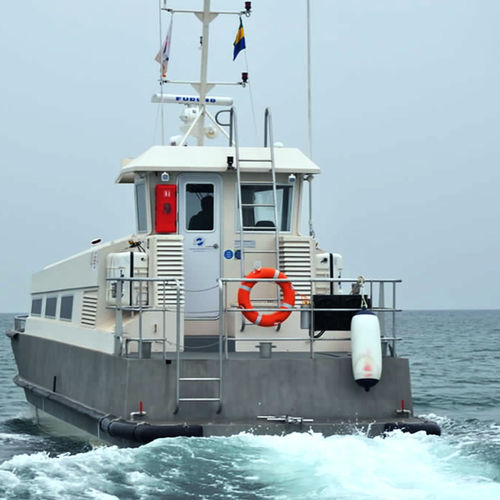 Passenger boat - NICOLE - Chantier Naval Delavergne - crew boat / inboard / aluminum