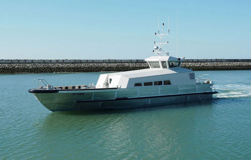 Crew boat - JEANNE - Chantier Naval Delavergne - inboard / fiberglass / aluminum