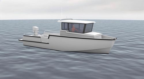 Patrol boat - EXOCET 10 - Chantier Naval Delavergne - rescue boat / dive support boat / harbor service boat
