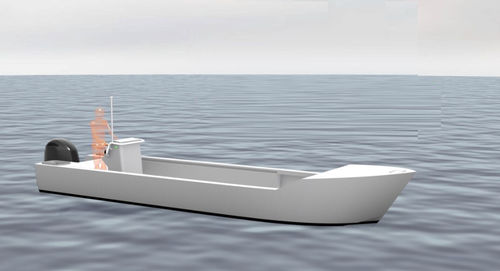 Work boat - YOLE 7.5 - Chantier Naval Delavergne - outboard