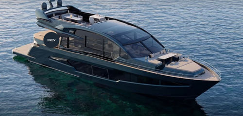 Cruising motor yacht - 700 SKY - Galeon - sport / flybridge / 4-cabin